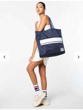Sergio Tacchini Tennis Tote Bag Maritime Blue NEW